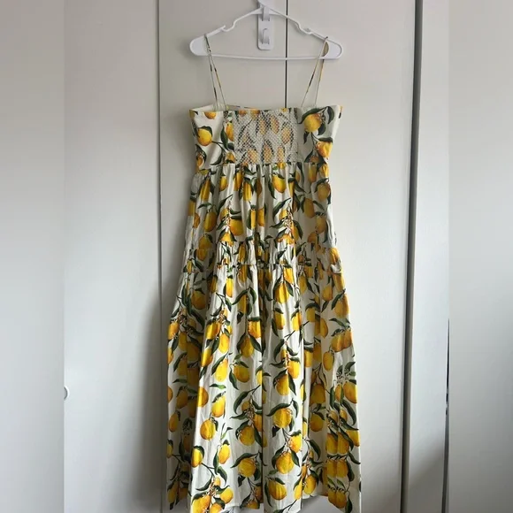 J. Crew A-Line Limoncello Midi Dress - Picture 3 of 5